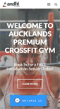 Mobile Screenshot of andfit.co.nz